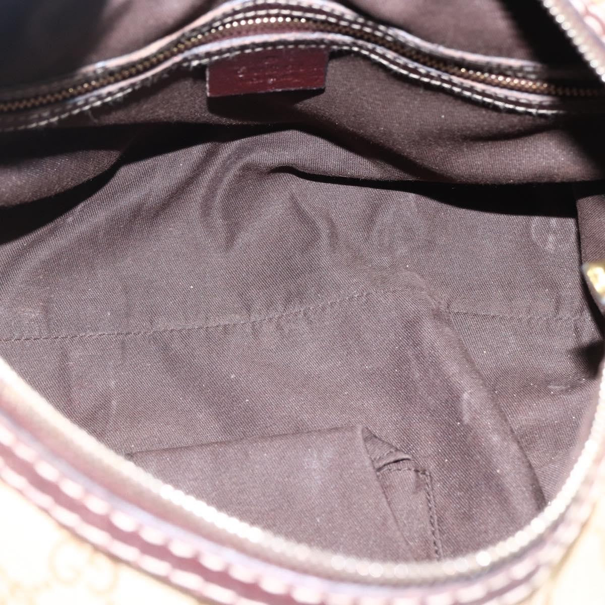 Gucci Vintage Handbag GG Canvas, BEIGE, CANVAS, Handbag