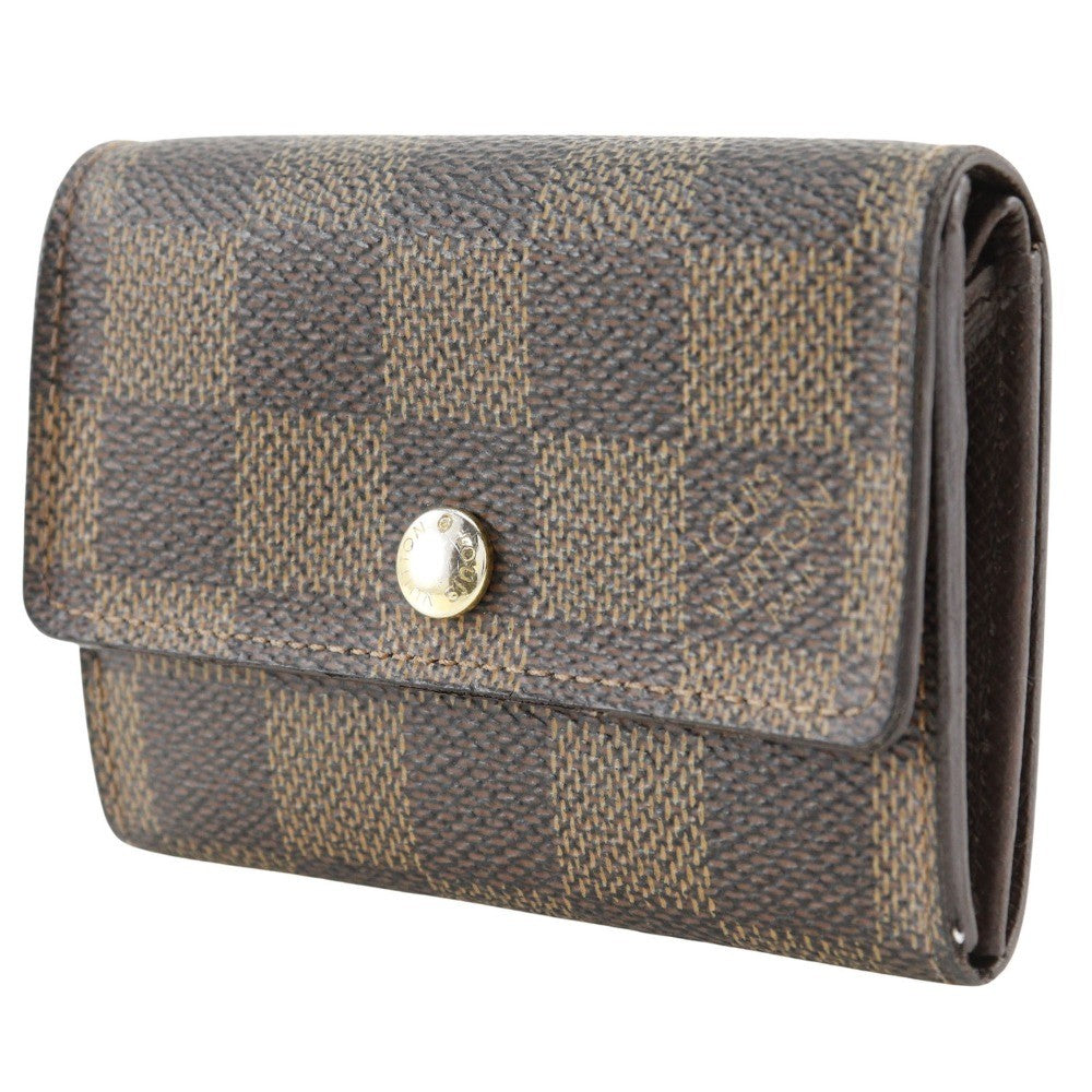 Louis Vuitton Porte Monnaie Tresor Wallet Monogram Canvas, BROWN, CANVAS, Wallets