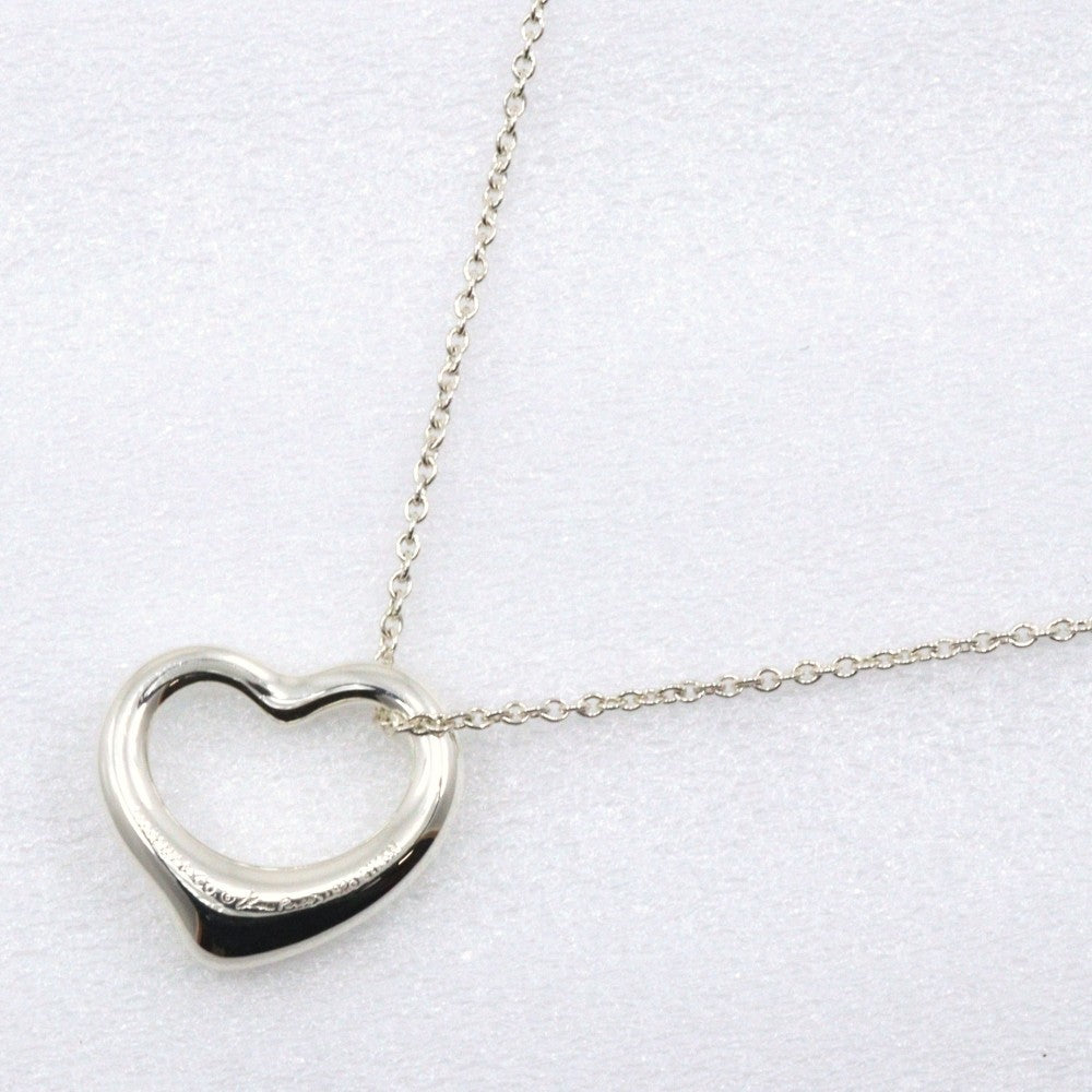 Tiffany & Co. Elsa Peretti Open Heart Pendant Silver 925, SILVER, SILVER, Pendant & Charms