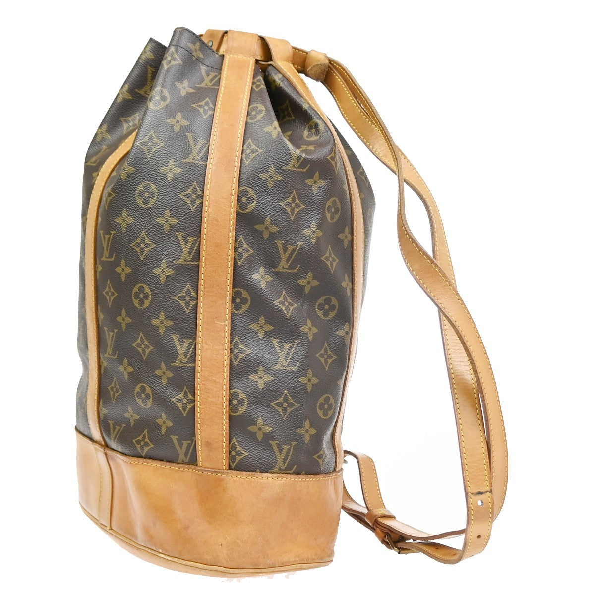 Louis Vuitton Randonnee Backpack Monogram Canvas, Brown, Canvas, Backpack