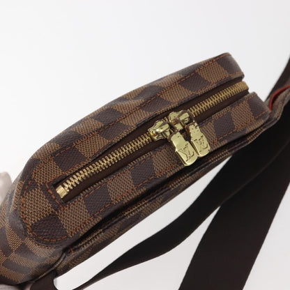 Louis Vuitton Geronimos Waist Bag Damier, BROWN, CANVAS, Shoulder bag