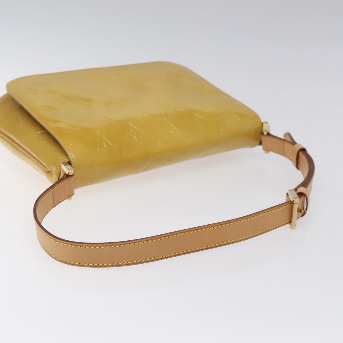 Louis Vuitton Thompson Street Handbag Monogram Vernis, BEIGE, PATENT_LEATHER, Handbag