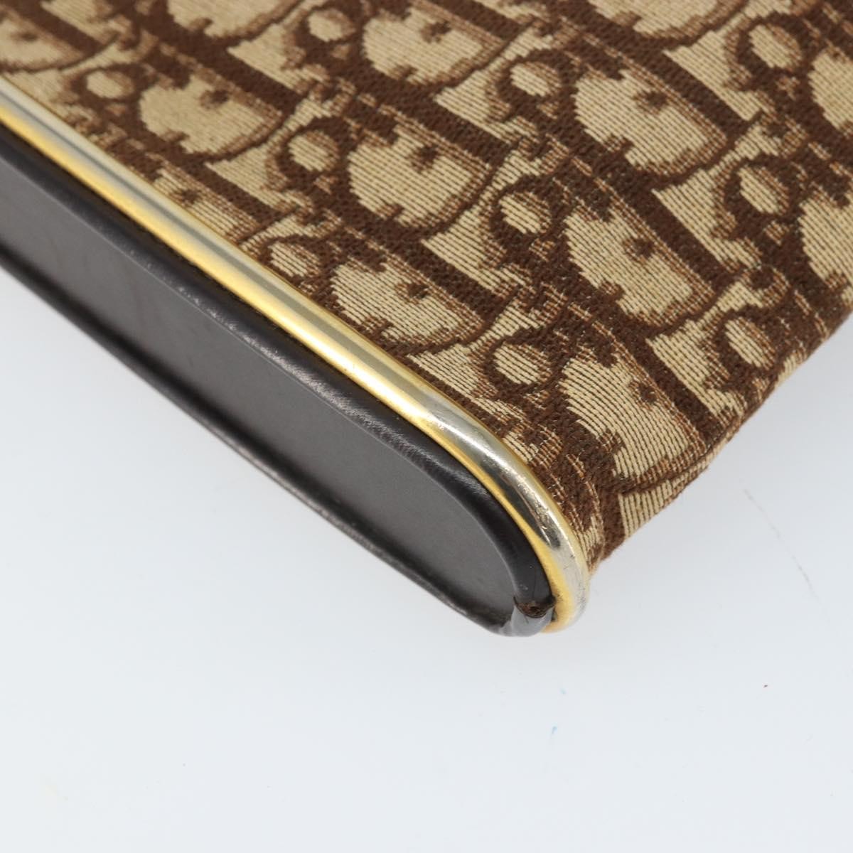 Christian Dior Trotter shoulder bag Canvas, BROWN, CANVAS, Shoulder bag