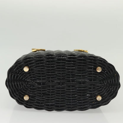 Salvatore Ferragamo Gancini mini handbag Wood, BLACK, WOOD, Handbag
