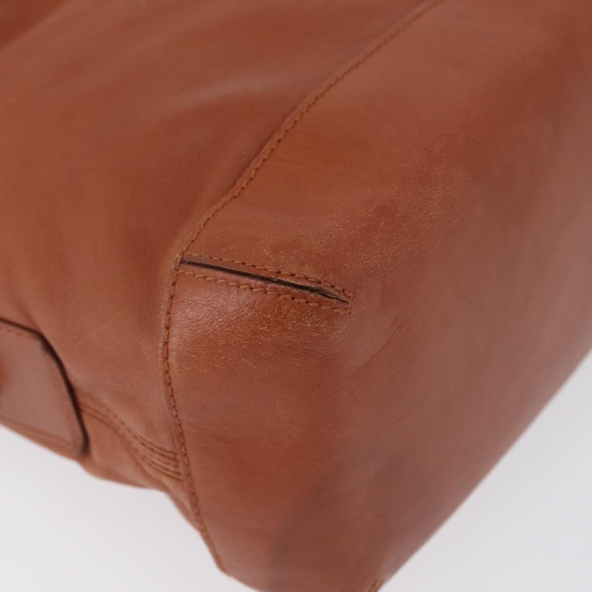 Loewe Vintage Shoulder Bag Leather, BROWN, LEATHER, Shoulder bag