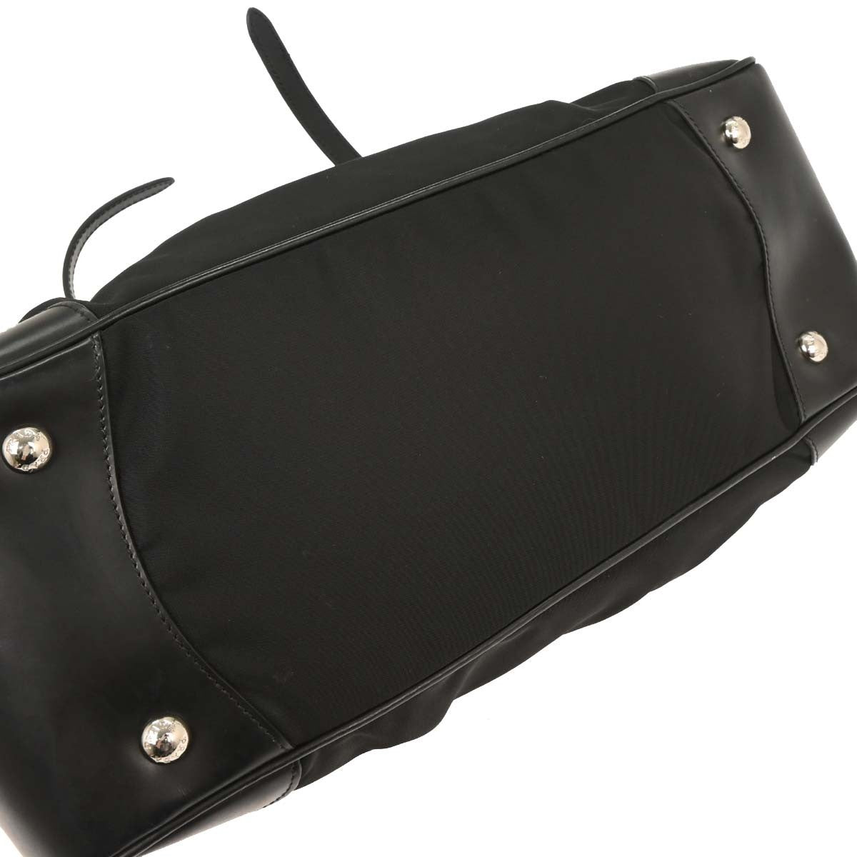 Prada Vintage Shoulder Bag Tessuto, BLACK, NYLON, Shoulder bag