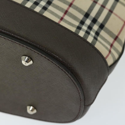 Burberry Nova Check Tote Nylon, BEIGE, NYLON, Tote bag