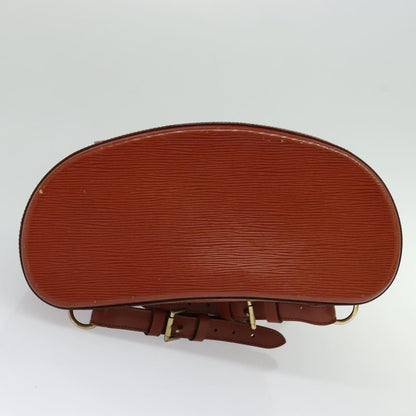 Louis Vuitton Gobelins Backpack Epi Leather, BROWN, LEATHER, Backpack