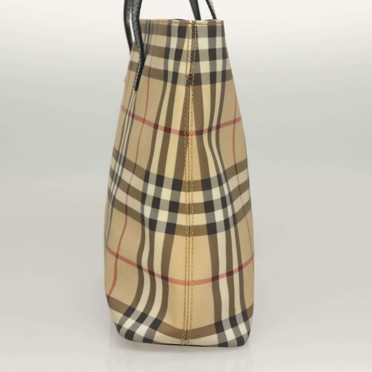 Burberry Nova Check Handbag Nova Check Canvas, BEIGE, CANVAS, Handbag