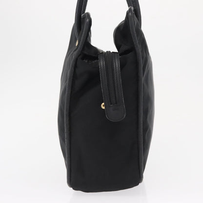 Celine Vintage Shoulder Bag Nylon, BLACK, NYLON, Shoulder bag