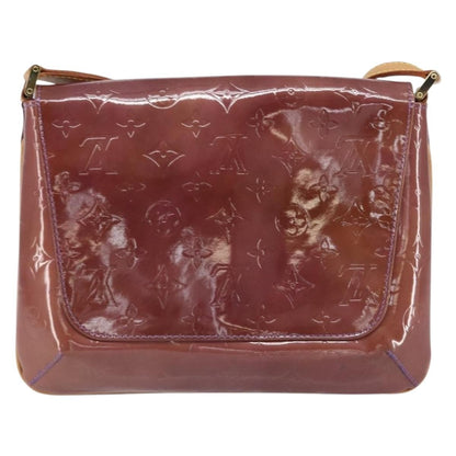 Louis Vuitton Thompson Street Handbag Monogram Vernis, PURPLE, PATENT_LEATHER, Shoulder bag