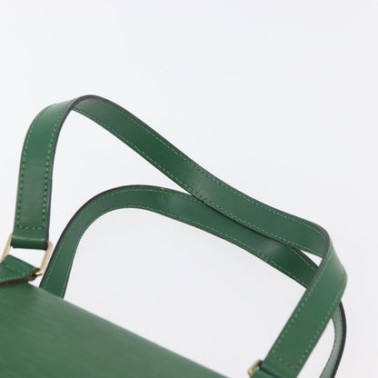 Louis Vuitton Soufflot Handbag Epi Leather, Green, Leather, Handbag