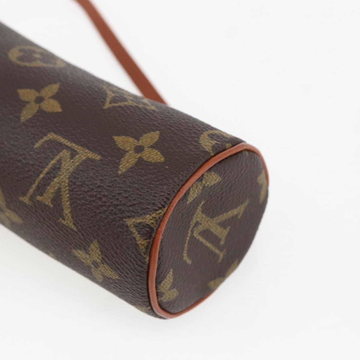 Louis Vuitton Papillon Pochette Monogram Canvas, BROWN, CANVAS, Clutche & pouche