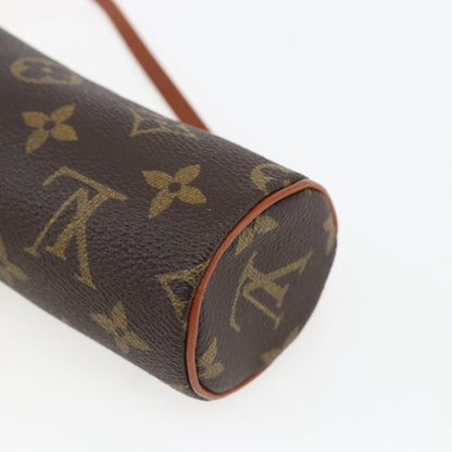 Louis Vuitton Papillon Pochette Monogram Canvas, BROWN, CANVAS, Clutche & pouche