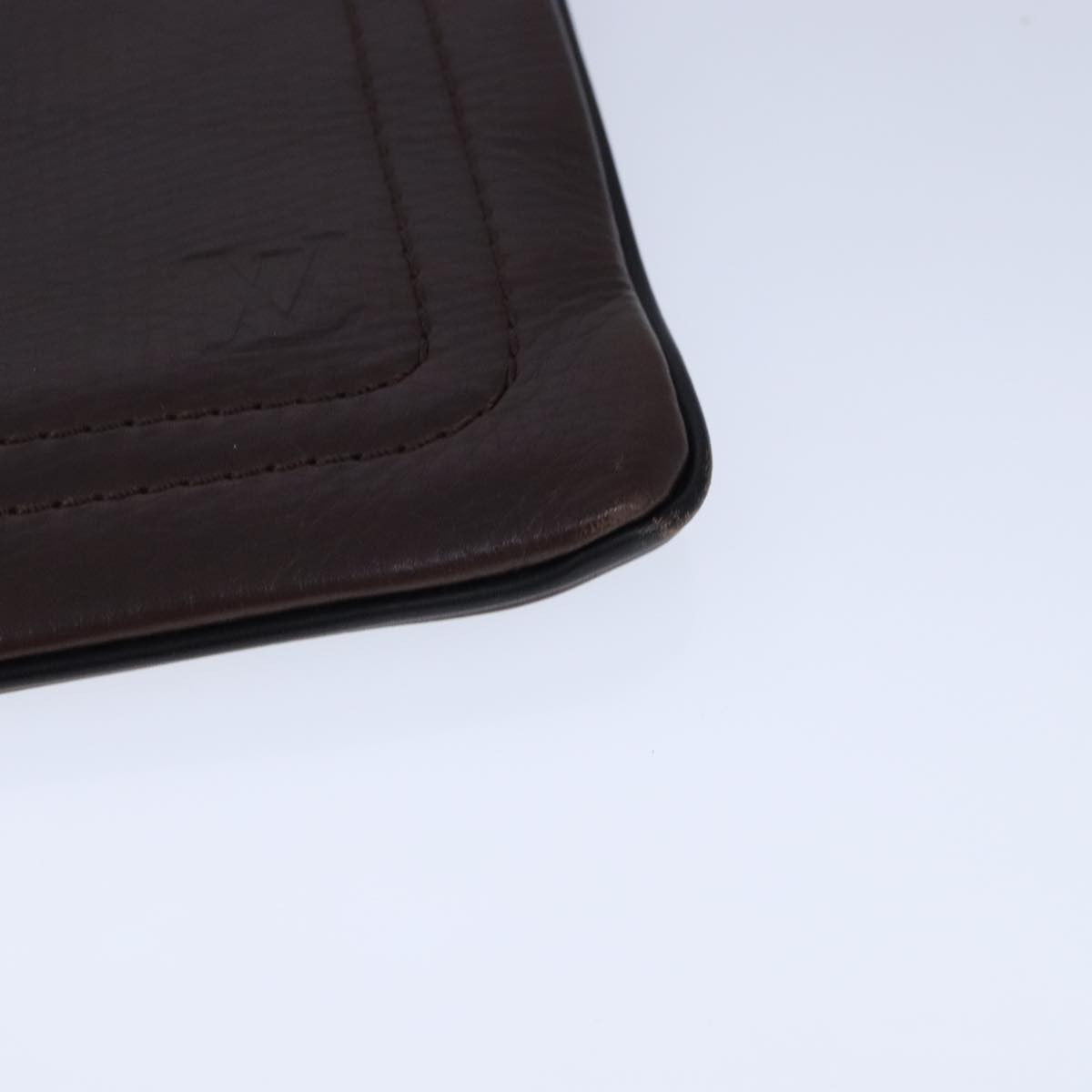 Louis Vuitton Shawnee Messenger Bag Utah Leather, BROWN, LEATHER, Shoulder bag