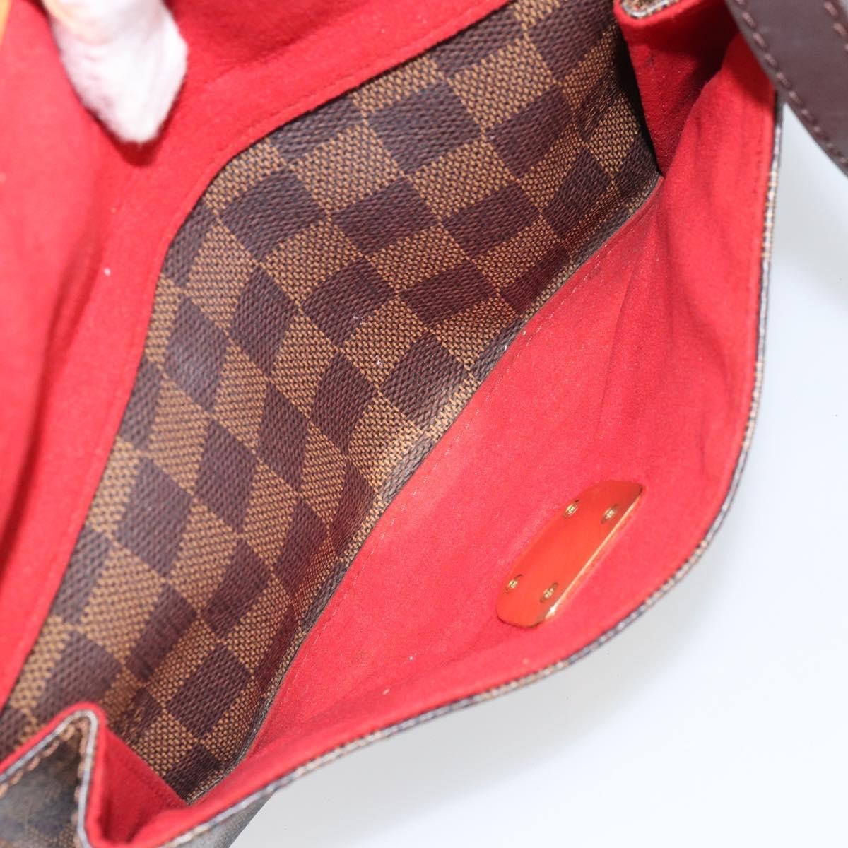 Louis Vuitton Ravello Handbag Damier, BROWN, CANVAS, Shoulder bag