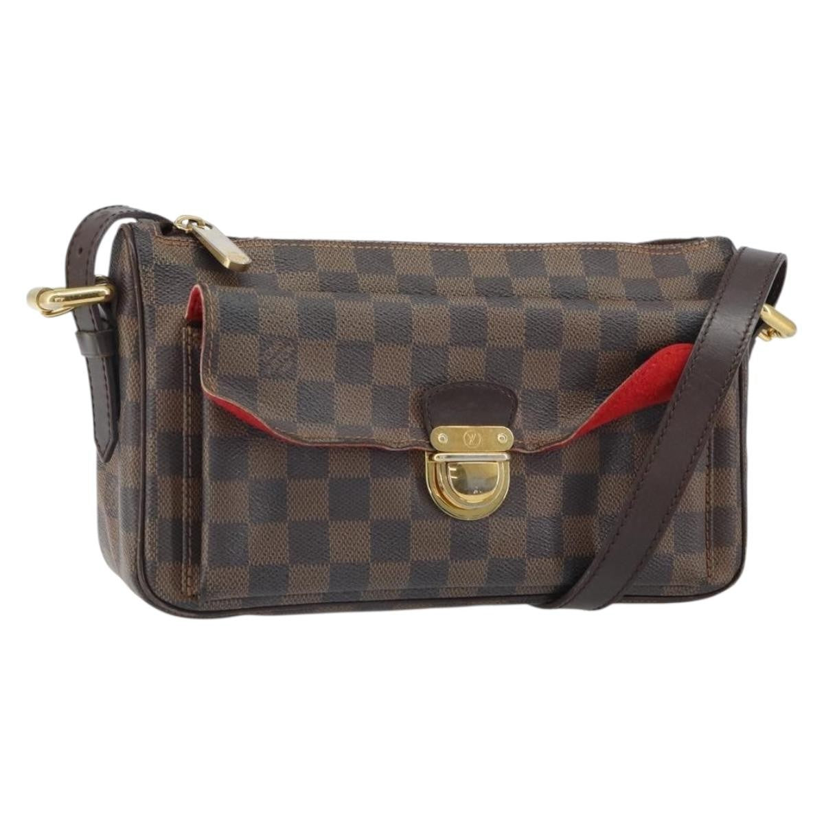 Louis Vuitton Ravello Handbag Damier, BROWN, CANVAS, Shoulder bag