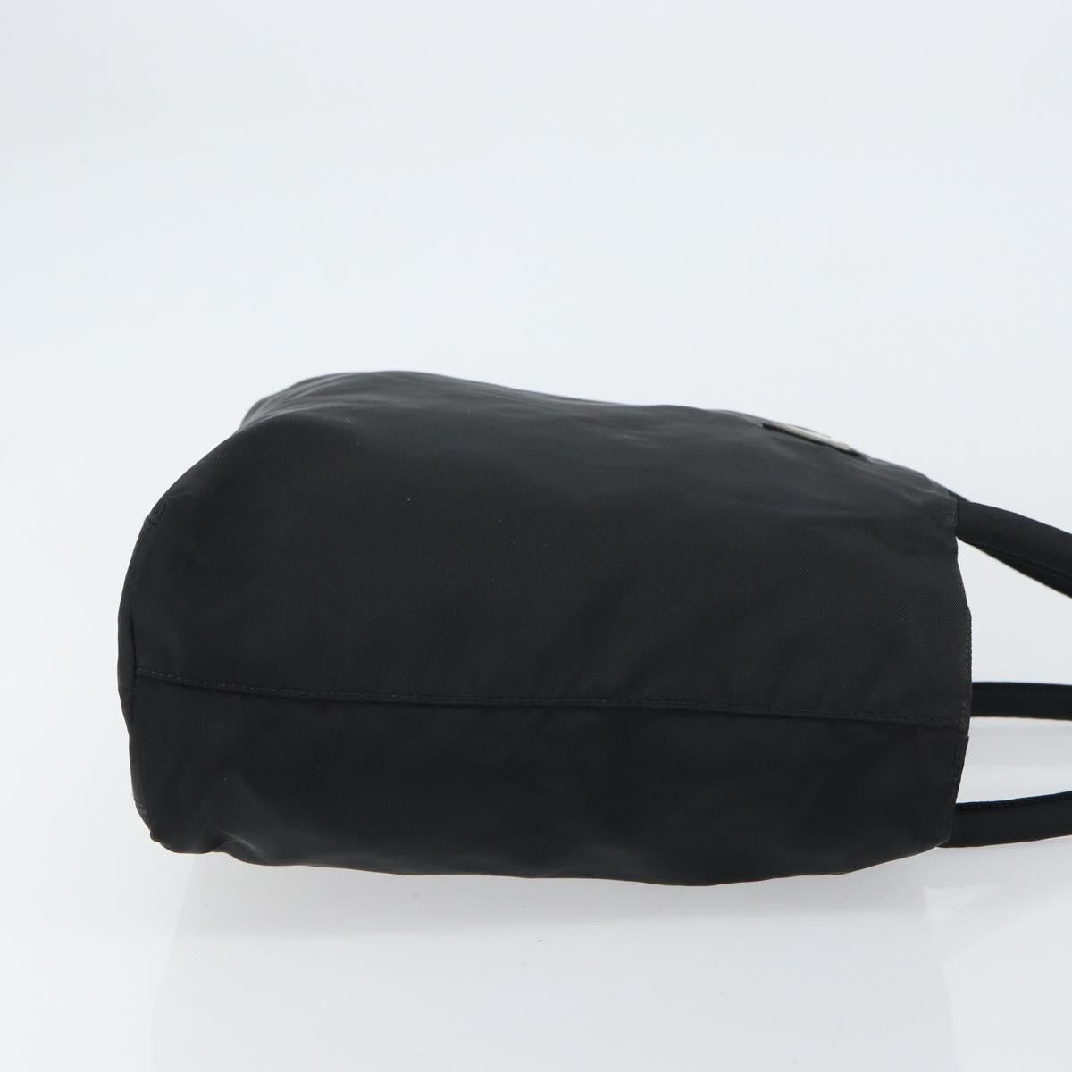 Prada Vintage Zip Tote Tessuto, Black, Nylon, Tote Bag