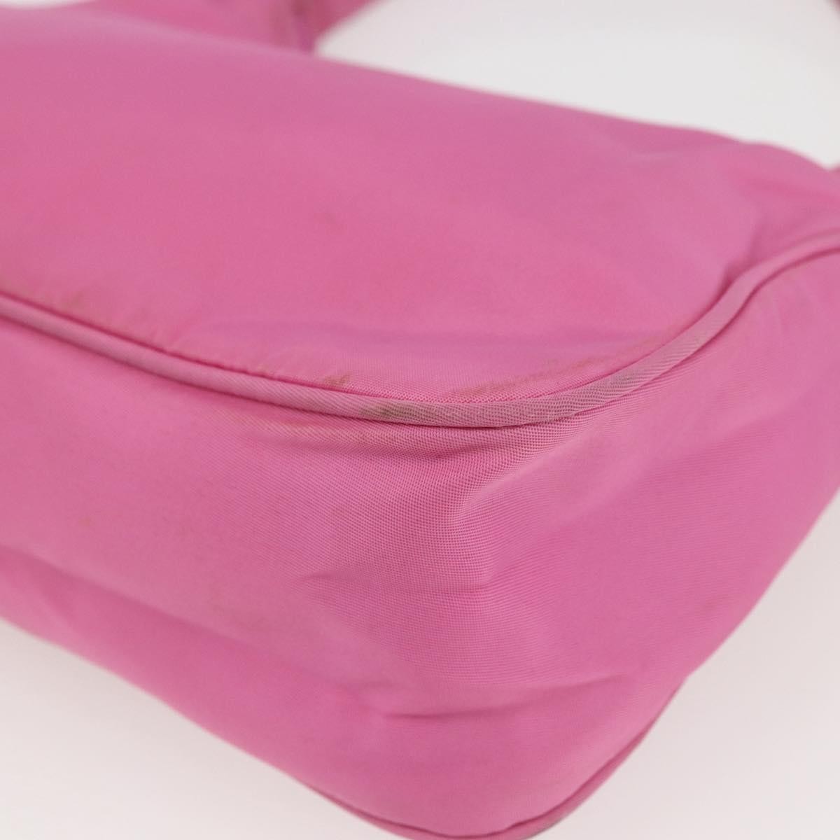 Prada Hobo Tessuto, PINK, NYLON, Handbag