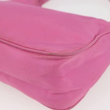 Prada Hobo Tessuto, PINK, NYLON, Handbag