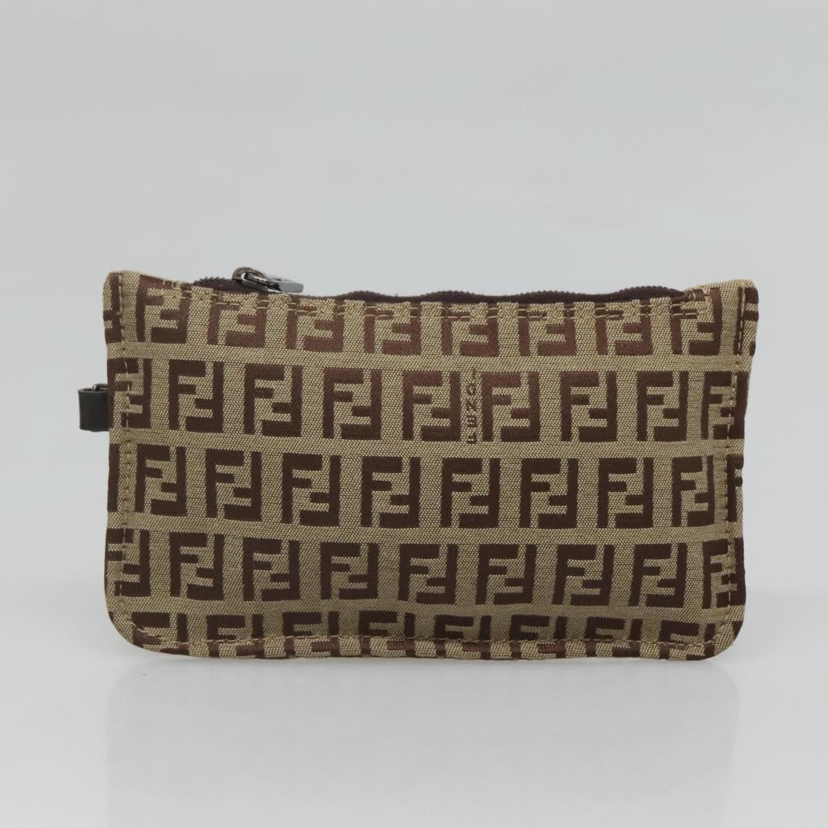 Fendi Zucca Tote bag Canvas, BEIGE, CANVAS, Tote bag