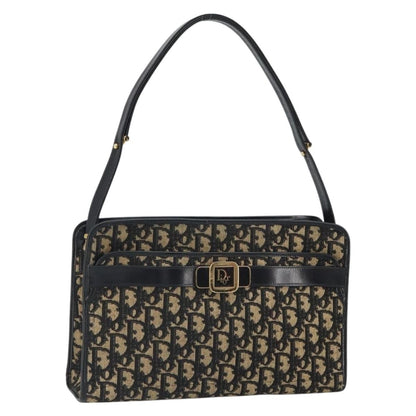 Christian Dior Trotter shoulder bag Canvas, NAVY, CANVAS, Shoulder bag