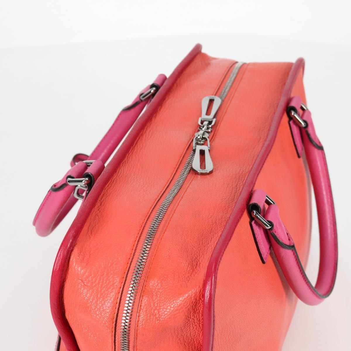 Loewe Amazona Bag Leather, ORANGE, LEATHER, Handbag