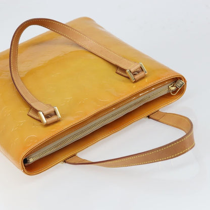 Louis Vuitton Houston Handbag Monogram Vernis, BEIGE, PATENT_LEATHER, Handbag