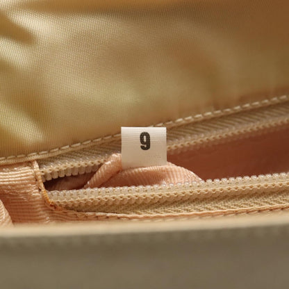 Prada Flap Shoulder Bag Leather, BEIGE, LEATHER, Shoulder bag