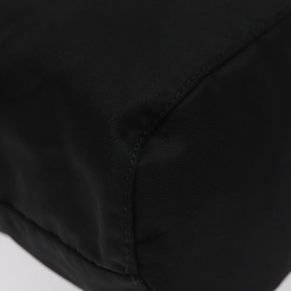 Prada Vela Drawstring Bucket Wristlet Pouch Tessuto, BLACK, NYLON, Clutche & pouche