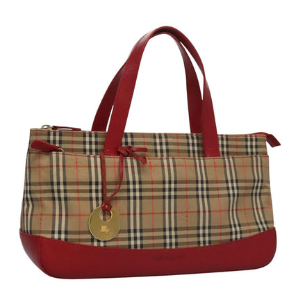 Burberry Nova Check Handbag Nova Check Canvas, BEIGE, CANVAS, Handbag