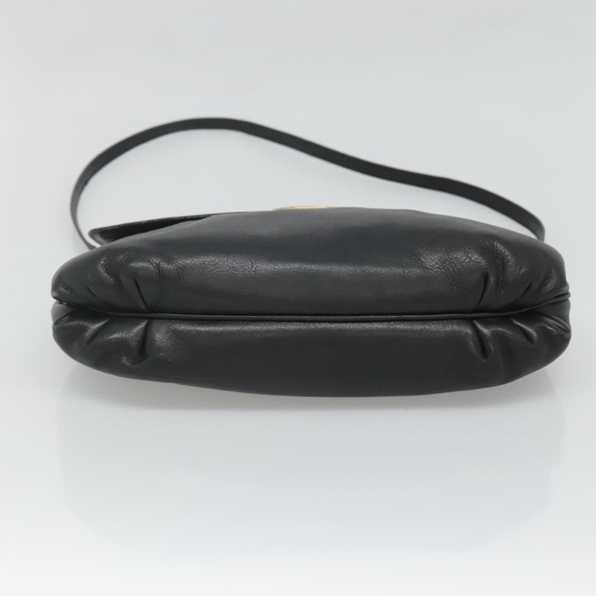 Celine Horse Carriage Shoulder bag Leather, BLACK, LEATHER, Shoulder bag