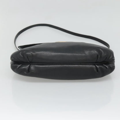 Celine Horse Carriage Shoulder bag Leather, BLACK, LEATHER, Shoulder bag