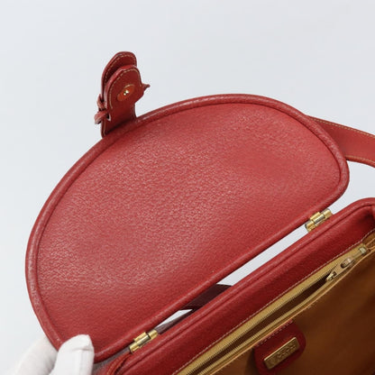 Gucci Vintage Shoulder Bag Leather, RED, LEATHER, Shoulder bag