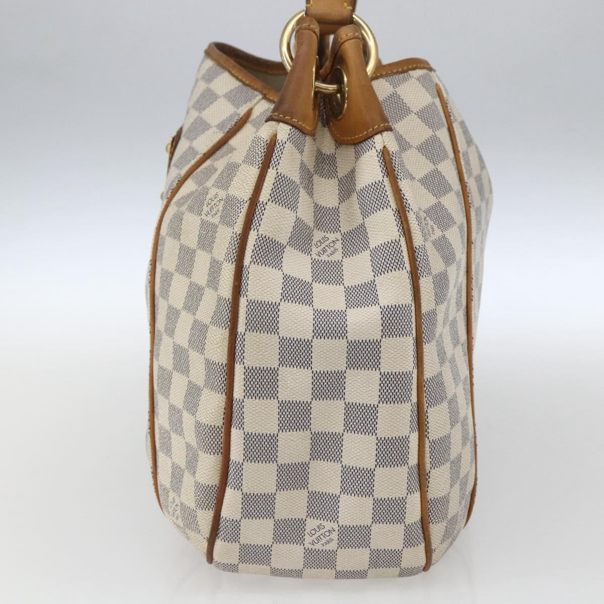 Louis Vuitton Galliera Handbag Damier, BEIGE, CANVAS, Shoulder bag