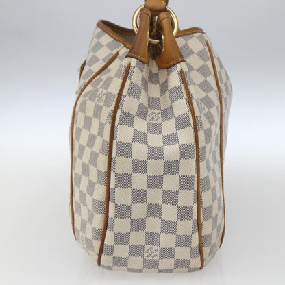 Louis Vuitton Galliera Handbag Damier, BEIGE, CANVAS, Shoulder bag