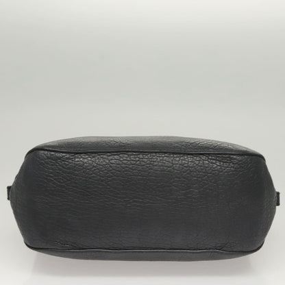 Burberry Orchard Bag Grained Leather, BLACK, LEATHER, Handbag