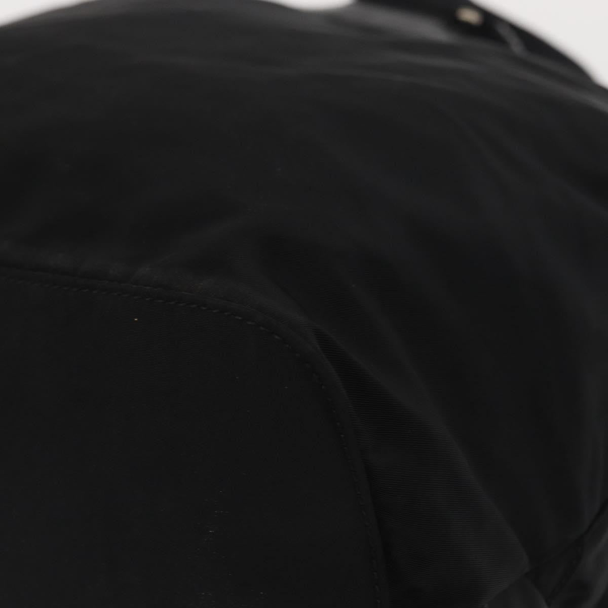 Prada Double Front Pocket Backpack Tessuto, BLACK, NYLON, Backpack