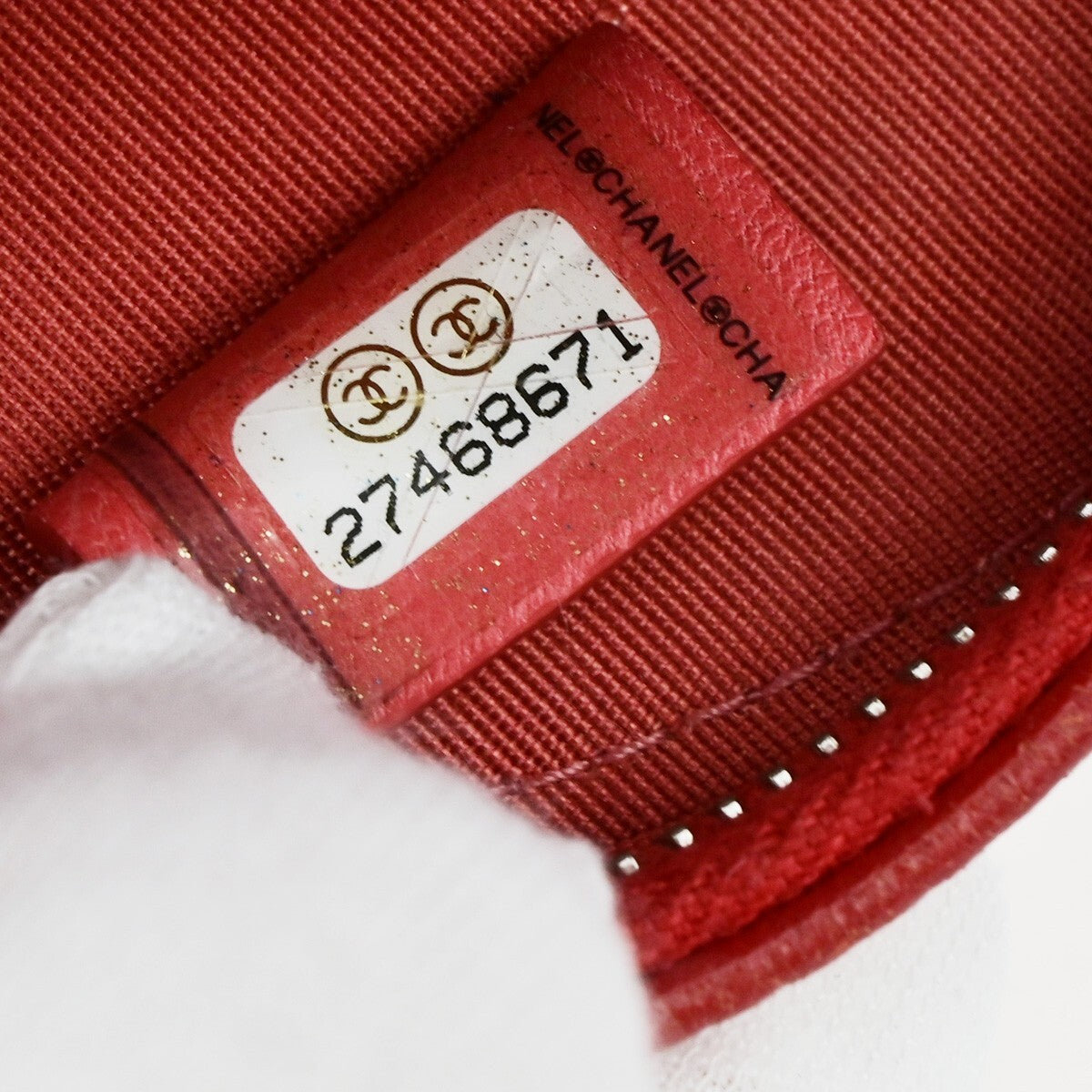 Chanel Pearl Crush Round Clutch with Chain Quilted Lambskin, PINK, LEATHER, Shoulder bag