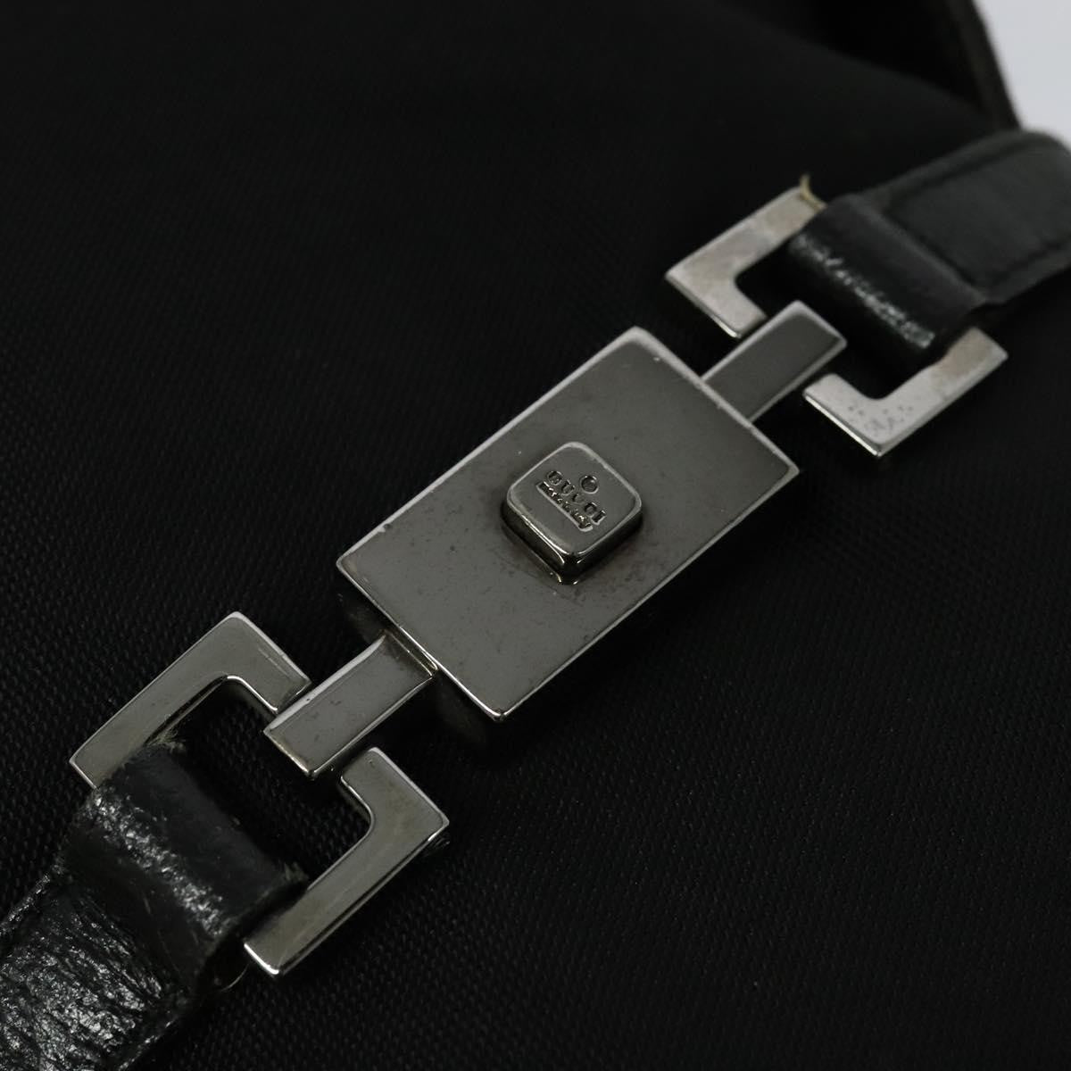 Gucci Jackie Bag Nylon, BLACK, NYLON, Shoulder bag