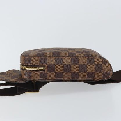 Louis Vuitton Geronimos Waist Bag Damier, BROWN, CANVAS, Shoulder bag