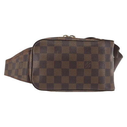 Louis Vuitton Geronimos Waist Bag Damier, BROWN, CANVAS, Shoulder bag