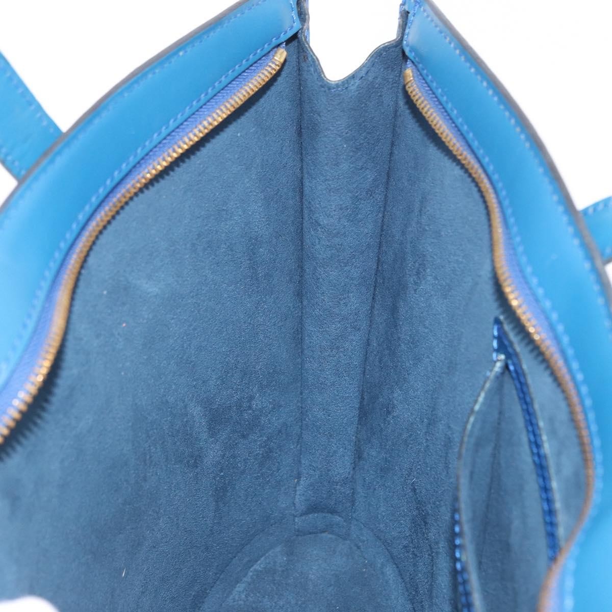 Louis Vuitton Saint Jacques Handbag Epi Leather, BLUE, LEATHER, Handbag