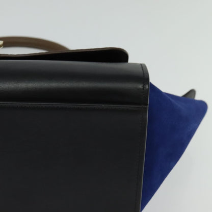 Celine Trapeze Bag Leather, BEIGE, LEATHER, Handbag