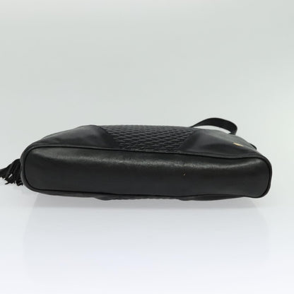 Bally Vintage Shoulder Bag Quilted leather, Black, Leather, Shoulder Bag