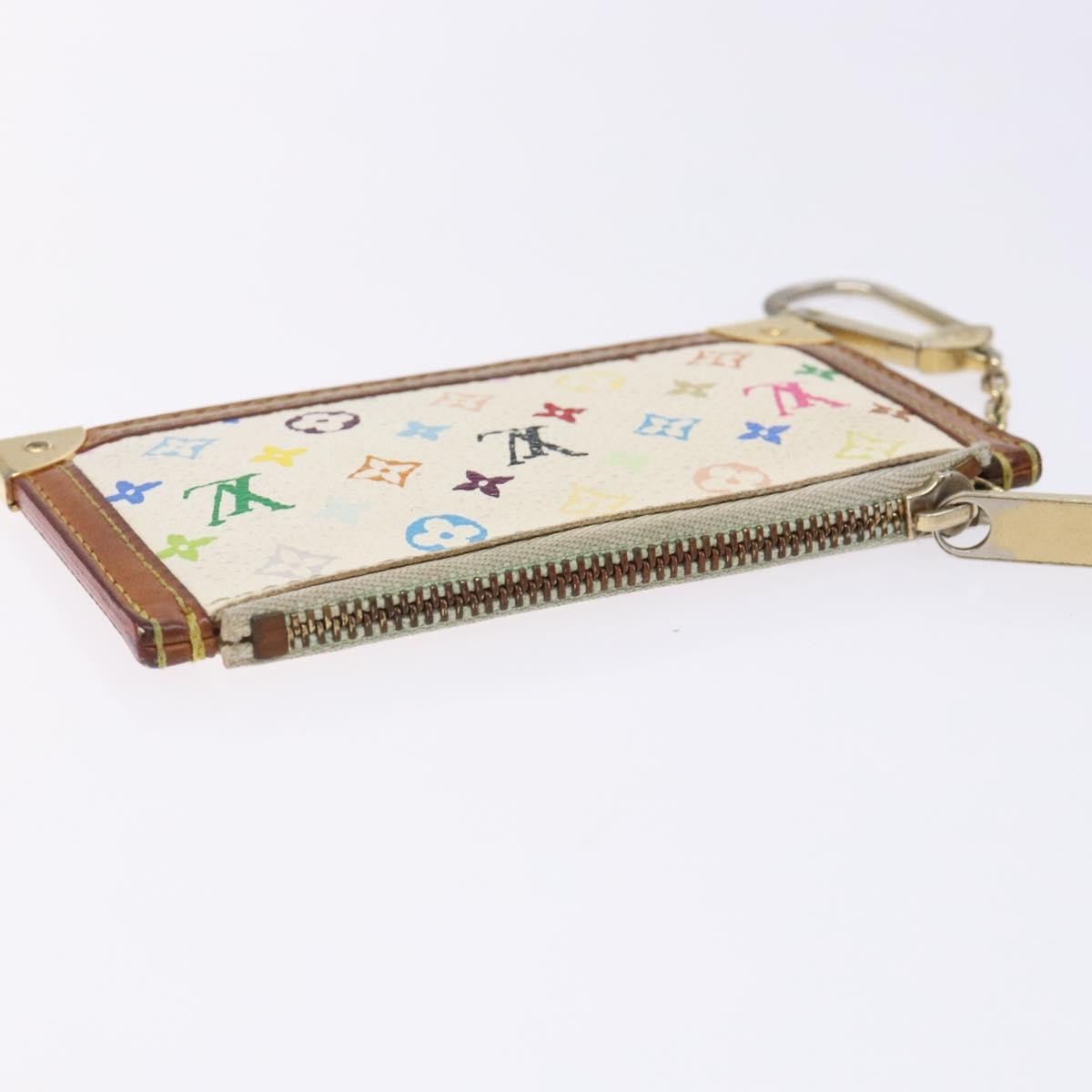 Louis Vuitton Pochette Clés Monogram Canvas, MULTICOLOUR, CANVAS, Wallets