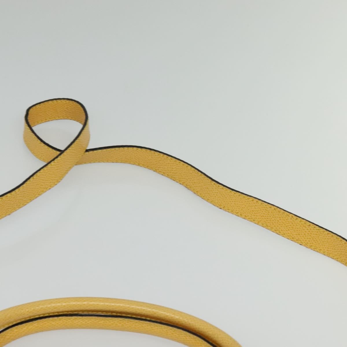 Celine Handbag Leather, YELLOW, LEATHER, Handbag