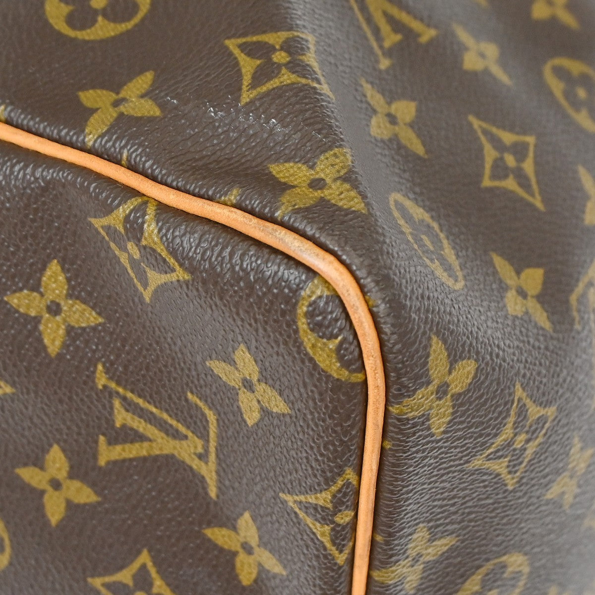 Louis Vuitton Keepall Bag Monogram Canvas, Brown, Canvas, Travel Bag