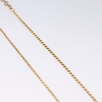 Christian Dior CD Pendant Necklace Metal, GOLD, METAL, Necklace