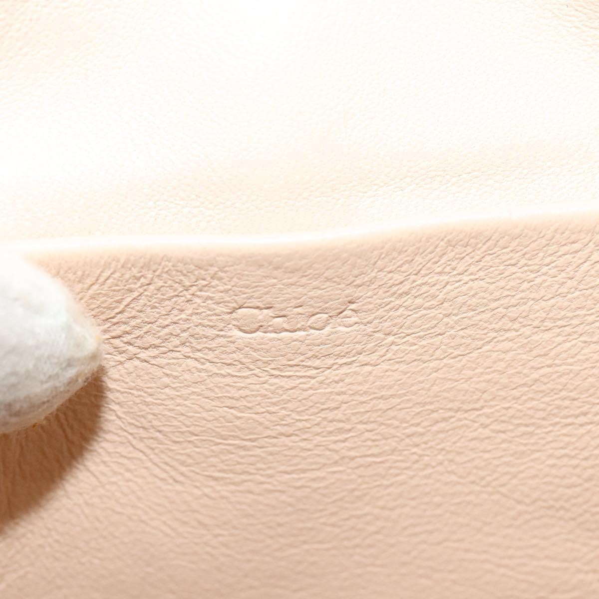 Chloe Vintage Flap shoulder bag Leather, BEIGE, LEATHER, Shoulder bag